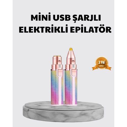 Mini Yüz Ve Kaş Epilatörü – 8000 Rpm Güçlü Motor Ve Paslanmaz Çelik Başlık