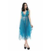 Turkuaz Tül Gecelik - 637b