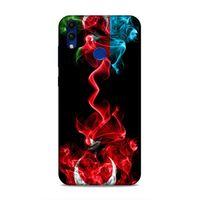 Huawei Honor 8C Uyumlu Kılıf Azarbaijan (12) Koruyucu Silikon Azerbaycan Türk Bayrakları