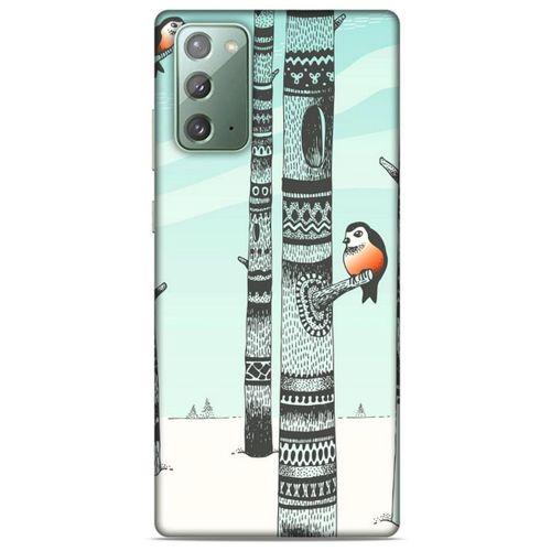 Samsung Galaxy Note 20 Kılıf Snowix (20) Koruyucu Kılıf Yeşil Siyah