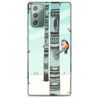 Samsung Galaxy Note 20 Kılıf Snowix (20) Koruyucu Kılıf Yeşil Siyah