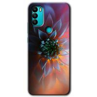 Potkal Hediye Fabrikası General Mobile GM 21 Plus Kılıf HD Desen Baskılı Arka Kapak - Çiçek Motif