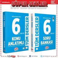 Editör Yayınları 6.Sınıf VİP Tüm Dersler Konu ve Soru Seti 2 Kitap
