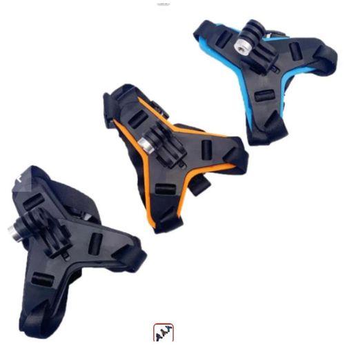 Kask Çene Bağlantılı Kamera Tutucu Aparatı