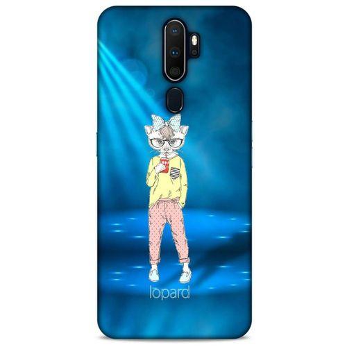 Oppo A5 2020 Kılıf FunnyMaX (38) Neo Hybrid Kılıf Açık Mavi