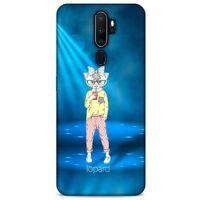 Oppo A5 2020 Kılıf FunnyMaX (38) Neo Hybrid Kılıf Açık Mavi