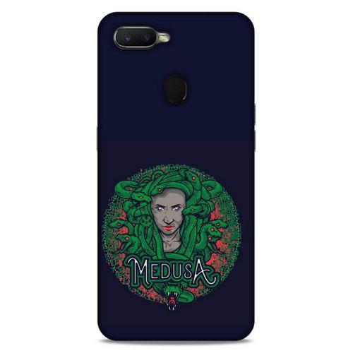 Lopard Oppo Ax7 Uyumlu Kılıf Tattoo's (3) Kapak Medusa Dövmesi
