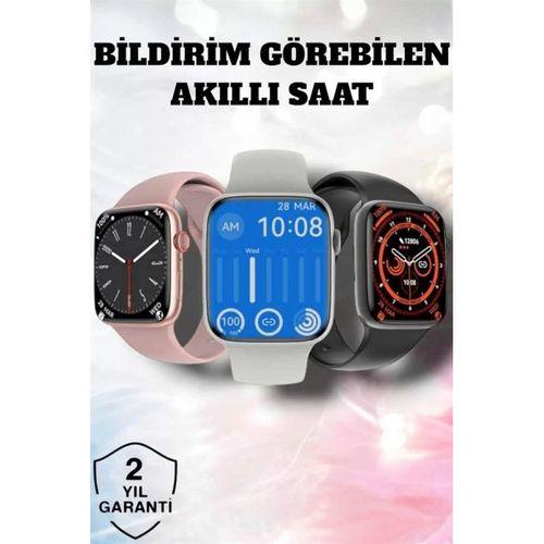 Akıllı Saat Adım Sayar, Kalp Atışı İzleme Dokunmatik Bluetooth Bağlantılı