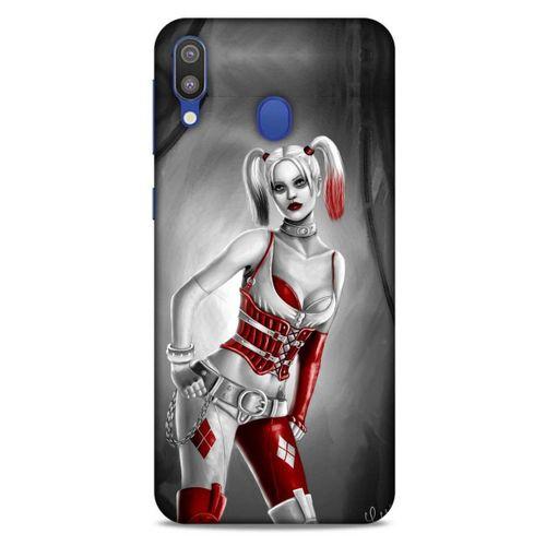 Samsung Galaxy M20 Uyumlu Kılıf Harley Quinn (39) Liquid Crystal Kılıf Açık Limon