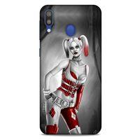 Samsung Galaxy M20 Uyumlu Kılıf Harley Quinn (39) Liquid Crystal Kılıf Açık Limon