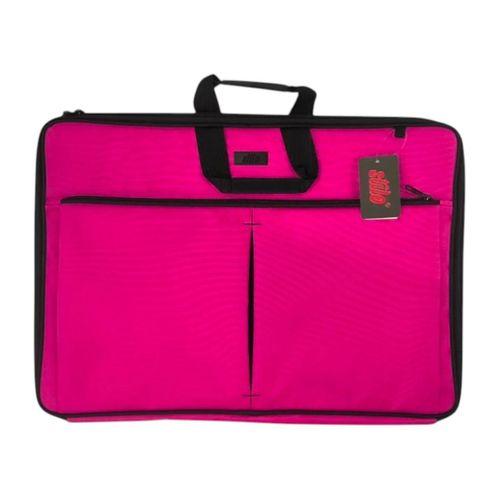 STİLO KUMAŞ KÖRÜKLÜ PROJE ÇANTASI (35X50) PEMBE