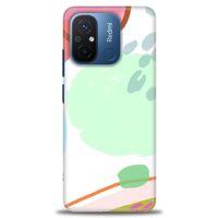 Xiaomi Redmi 12C Kılıf HD Baskılı Kılıf - Benekli + Tam Ekran Koruyucu