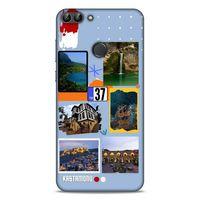 Lopard Huawei Psmart Uyumlu Kılıf Şehirli ※ (37) Kastamonu Silicone Cover