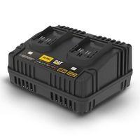 CAT DXC152 18Volt Li-ion ONE FOR ALL Profesyonel İkili Hızlı Akü Şarj Cihazı