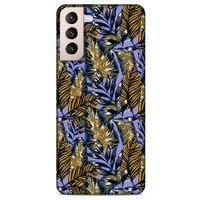 Lopard Samsung Galaxy S21 Plus Uyumlu Kılıf Botanix (56) Silikon Kılıf