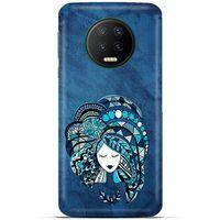 Lopard İnfinix Note 7 Uyumlu Kılıf Sürreal Yüzler ♀ (35) Fit Design Kılıf Baskılı