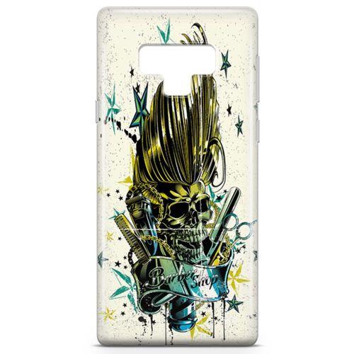 Samsung Galaxy Note 9 Kılıf Barber Shop Arka Kapak Koruma Desenli Full Koruyucu