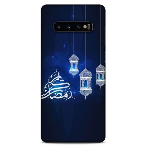 Lopard Samsung Galaxy S10 Plus Uyumlu Kılıf Ramazan (3) Baskılı Kapak