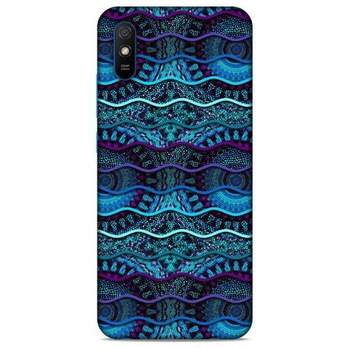 Xiaomi Redmi 9A Kılıf Baskılı Özel Seri Taşlı (37) Silicone Cover
