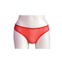 Helena Paris Kadın Transparan Taşlı Dantel Detaylı Tanga Slip (2749)