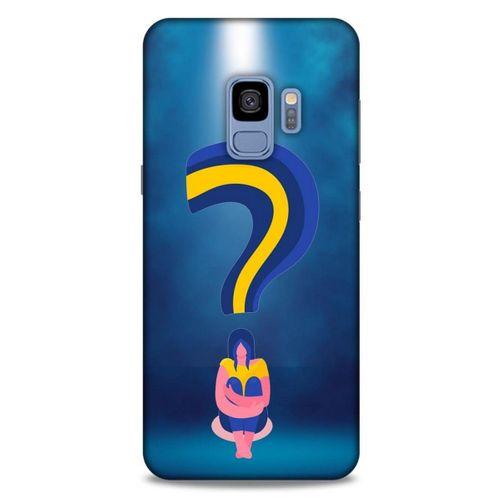 Samsung Galaxy S9 Kılıf Depresyon (12) Koruyucu Silikon Kırmızı Bordo