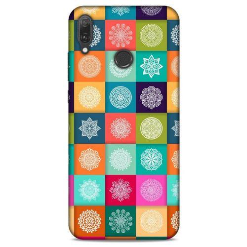 Ethnic Culture (58) Huawei Y9 2019 Kılıf Silikon Kapak Desenli