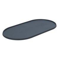 Beeztees DBL Mama Su Kabı Servisi, Silikon, Kaymaz, Antrasit, 55x30x1,7cm