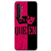 Xiaomi Mi Note 10 Lite Kılıf HD Desen Baskılı Arka Kapak - Queen