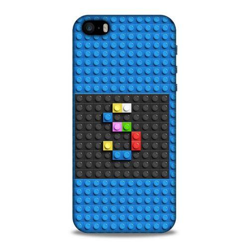 Lopard Apple Iphone 5S Uyumlu Kılıf BloX (30) Silicone Case S Harfi