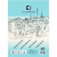 ALEX A3 120 gram 40 Yaprak ESKİZ SPİRALLİ BLOK (ALEX-0452 )