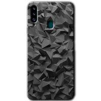 Samsung Galaxy A20s Kılıf Baskılı Kapak - Dark Broke +Tam Ekran Koruyucu