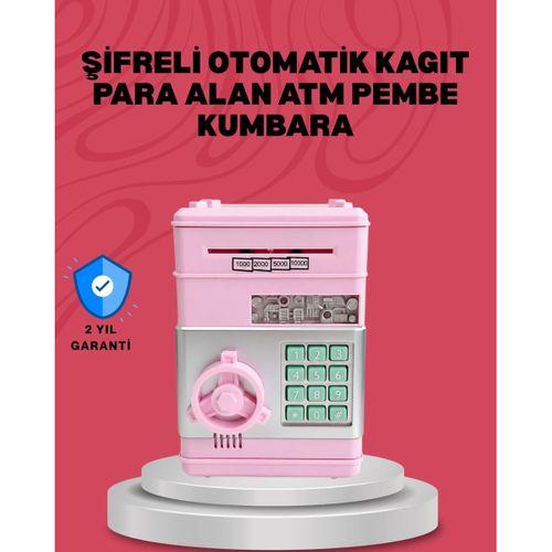 Elektronik Şifreli Otomatik Para Yutan Çocuk Kumbarası