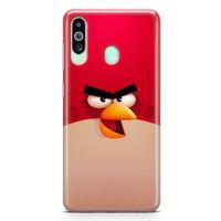 Samsung Galaxy A60 Kılıf Angry Birds Arka Kapak Koruma Desenli Full Koruyucu