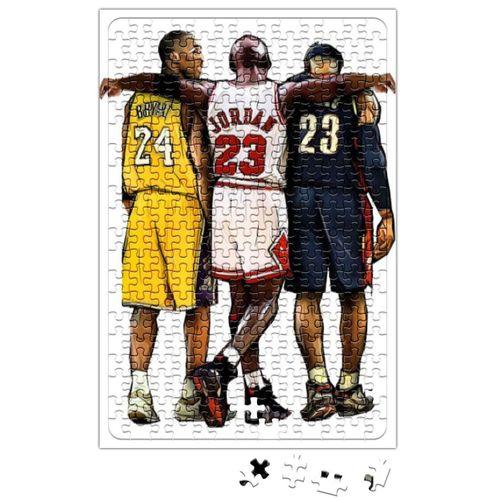 Jordan Kobe James Puzzle 240 Parça Yapboz
