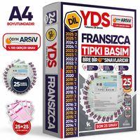 2026 YDS Fransızca ÖSYM Tıpkı Basım Çıkmış Soru Deneme Paketi 25li Fasikül SETİ