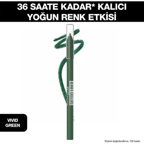 Tattoo Liner Jel Göz Kalemi Vivid Green – Yoğun Pigmentli, Uzun Süre Kalıcı Yeşil Ton