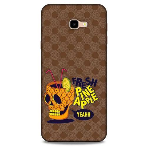 Frutix Ananas 05 Samsung Galaxy J4 Plus Kılıf Desenli Silikon