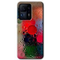 Mi Mix 4 Kılıf HD Desen Baskılı Arka Kapak - Wet Bubbles
