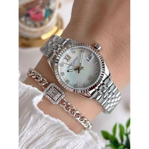 Pierre Cardin Çelik Kasa Ve Kordon 2 Yıl Garantili 3 Atm Suya Dayanıklı Kadın Kol Saati RL.M1007.1