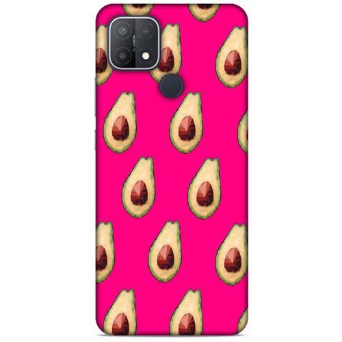 Oppo A15s Uyumlu Kılıf Pembe Delisi (24) Darbe Emici Kılıf Avokado