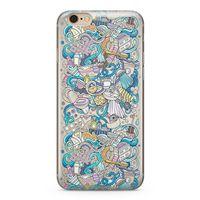 Apple iPhone 6 6s Kılıf Doodle Banyo Aksesuarları Arka Kapak Koruma Desenli Full Koruyucu