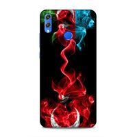 Huawei Honor 8x Uyumlu Kılıf Azarbaijan (12) Koruyucu Silikon Azerbaycan Türk Bayrakları