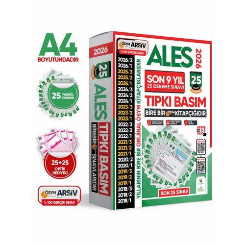 2026 ALES ÖSYM Tıpkı Basım EN EKONOMİK Çıkmış Soru 25li Deneme Paketi Video/PDF Çözüm Türkiye Geneli