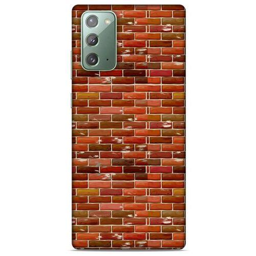 Samsung Galaxy Note 20 Kılıf Baskılı Özel Seri Taşlı (4) Koruma Kılıfı