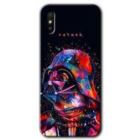Xiaomi Redmi 9A HD Baskılı Kılıf + 9D Tam Ekran Koruyucu - Father Vader