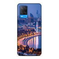Oppo A54 4G Uyumlu Kılıf Azarbaijan (29) Arka Koruma Kılıfı Akşam Şehir