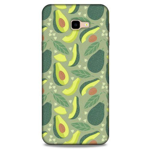 Frutix Avokado 03 Samsung Galaxy J4 Plus Kılıf Desenli Silikon