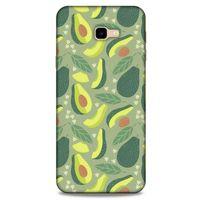 Frutix Avokado 03 Samsung Galaxy J4 Plus Kılıf Desenli Silikon