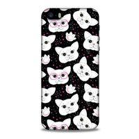 Lopard Apple iPhone SE Uyumlu Kılıf Kediler (30) Silicone Case Patiler