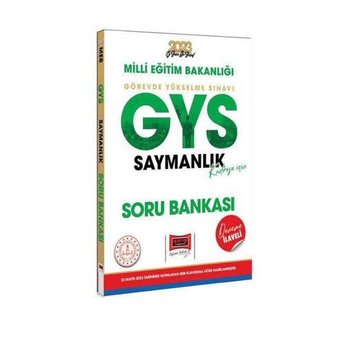 2023 MEB GYS Saymanlık Kadrosu İçin Deneme İlaveli Soru Bankası Yargı Yayınları